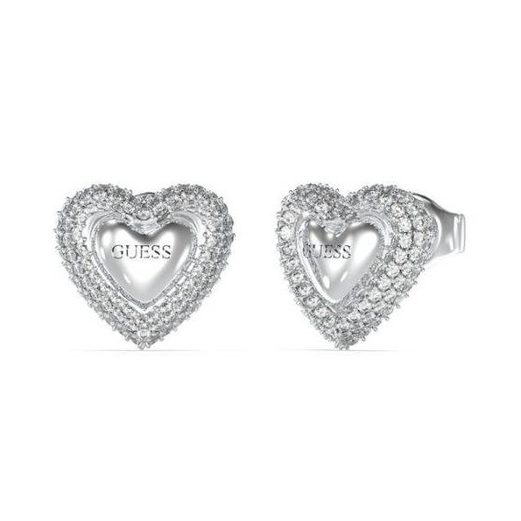 Pendientes Beloved Plateado  GUESS