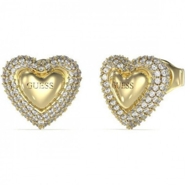 Pendientes Beloved Dorado  GUESS