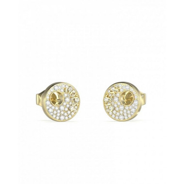 Pendientes Blooming Summer Dorado  GUESS
