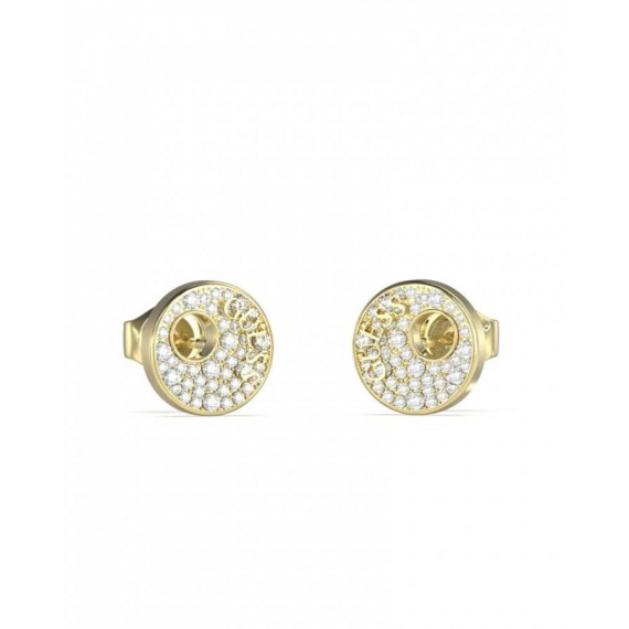 Pendientes Blooming Summer Dorado  GUESS