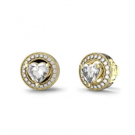 Pendientes M Ama Non M Ama Dorado  GUESS