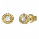 Pendientes Perfect Dorados  GUESS