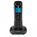MOTOROLA Telefono Inalambrico CD4001 Negro Anti Spam bloqueo llamadas, 50 memorias.