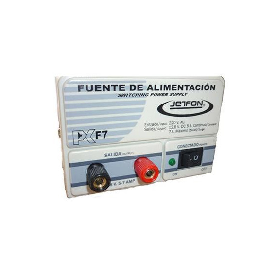 JETFON Fuente de Alimentacion PC-F7 5/7 Amperios