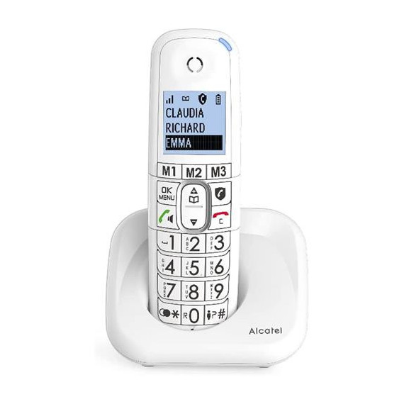 ALCATEL Telefono Inalambrico Con Teclas XL Blanco XL785