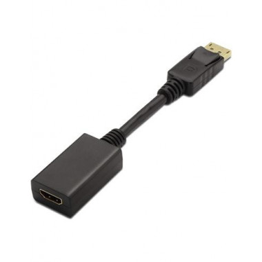 AISENS Adaptador Displayport/m a Hdmi/h A125-0134 Negro