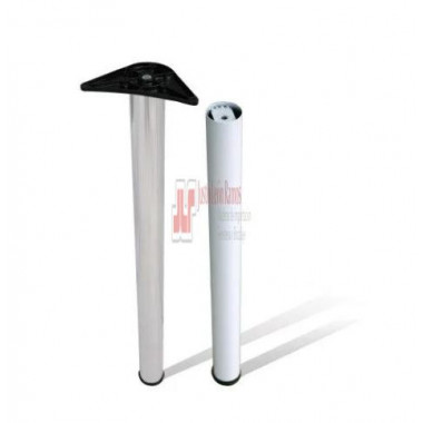 Pata De Mesa 870x60 Mm Niquel Satinado