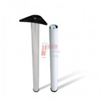 Pata De Mesa 870x60 Mm Niquel Satinado