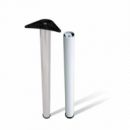 Pata De Mesa 870x60 Mm Niquel Satinado