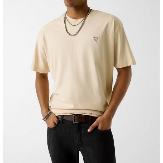 Camiseta Guess miniparche beige