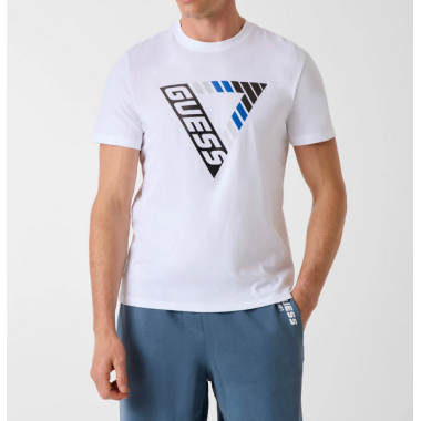 Camiseta Guess Folco blanco