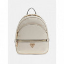 MANHATTAN II BACKPACK STONE LOGO