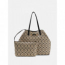 SOPHIA LARGE 2 IN 1 TOTE BLACK