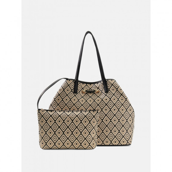 SOPHIA LARGE 2 IN 1 TOTE BLACK