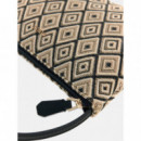 SOPHIA LARGE 2 IN 1 TOTE BLACK