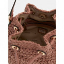 OFELIA TOP HANDLE BUCKET CORAL PINK