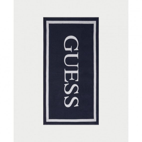 TOWEL JACQUARD GUESS FRAME NAVY SEA