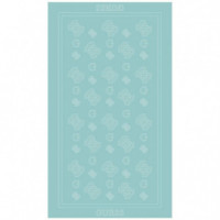 GUESS Logo All Over Towel Robin Egg Blue