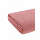 GUESS LOGO ALL OVER TOWEL DAYLIGHT PINK