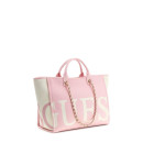 GUESS LOGO BEACH MAXI BAG SAND GRAIN