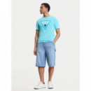 SS CN NEW TRIANGLE PALM TEE SALTY BLUE