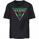 SS CN NEW TRIANGLE PALM TEE JET BLACK A9