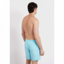 SWIMTRUNK NEW 4G LOGO MEDIUM OCEAN EMBOS