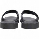 CORE HILFIGER LTH CRISS C SANDAL BLACK