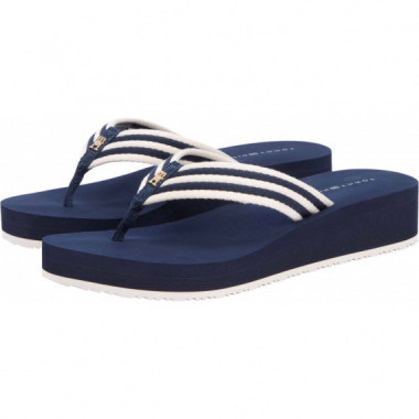 TH STRIPE SUMMER SANDAL SPACE BLUE