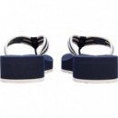 TH STRIPE SUMMER SANDAL SPACE BLUE