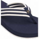 TH STRIPE SUMMER SANDAL SPACE BLUE