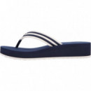 TH STRIPE SUMMER SANDAL SPACE BLUE