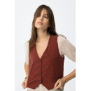 Chaquetas Mujer Chaleco TIFFOSI Rouge_c