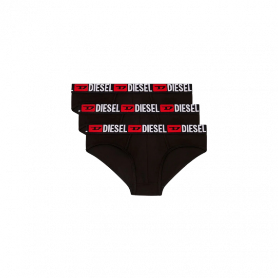 Ropa Interior Pack de Tres Calzoncillos DIESEL Slip Negro