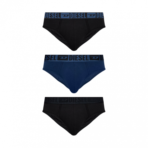 Ropa Interior Pack de 3 Calzoncillos DIESEL Slip Azul / Negro