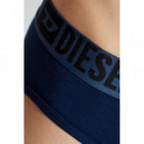 Ropa Interior Pack de 3 Calzoncillos DIESEL Slip Azul / Negro