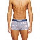 Ropa Interior Pack de 3 Calzoncillos Boxers DIESEL Damien D-box Azul