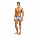 Ropa Interior Pack de 3 Calzoncillos Boxers DIESEL Damien D-box Azul