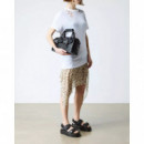 Calzado Sandalias DR MARTENS con Plataforma Zebzag de Piel Pisa Black