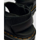 Calzado Sandalias DR MARTENS con Plataforma Zebzag de Piel Pisa Black