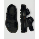 Calzado Sandalias DR MARTENS con Plataforma Zebzag de Piel Pisa Black