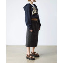 Calzado Sandalias DR MARTENS con Plataforma Zebzag de Piel Nubuck Sepia Brown