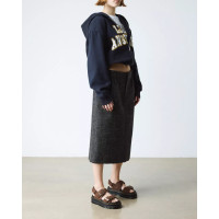 Calzado Sandalias DR MARTENS con Plataforma Zebzag de Piel Nubuck Sepia Brown