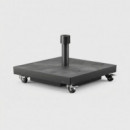 Base de parasol CERAMICA 40 kg con ruedas Platinum®