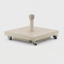 Base de parasol CERAMICA 40 kg con ruedas sandstone Platinum®