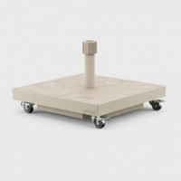 Base de parasol CERAMICA 40 kg con ruedas sandstone Platinum®