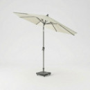 Sombrilla de jardín RIVA Ø 300 color light grey/antracita Platinum®