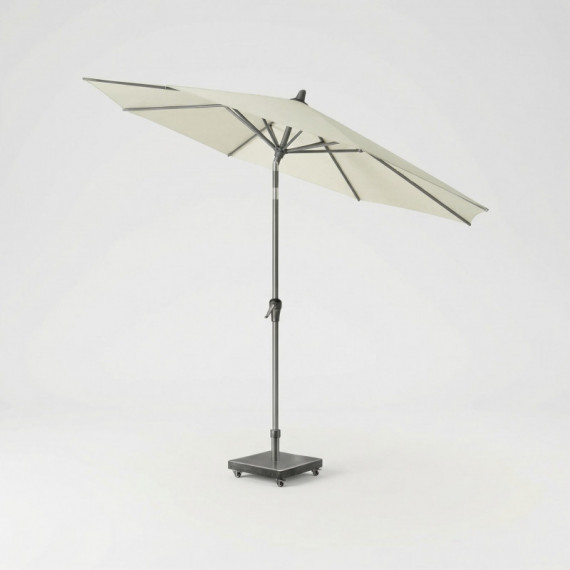 Sombrilla de jardín RIVA Ø 300 color light grey/antracita Platinum®