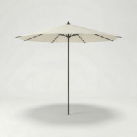 Sombrilla de jardín RIVA Ø 300 color light grey/antracita Platinum®