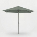 Sombrilla de Jardín LISBOA 210x150 cm color Oliva/antracita Platinum®